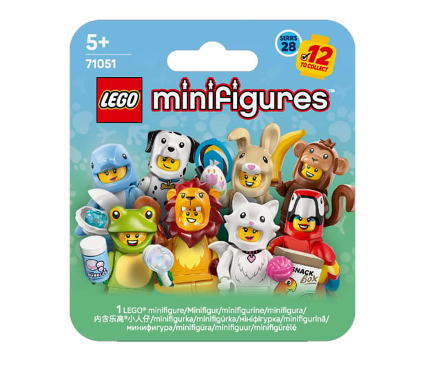 LEGO Minifigurki 71051 Seria 28 — Zwierzęta, tajemnicze pudełko - 1473523 - zdjęcie